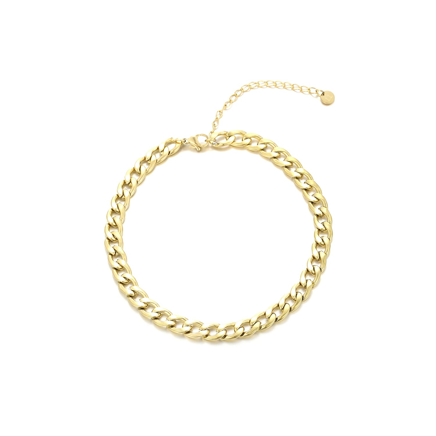 Enkelband cuban 6mm goud - Desieradenconcurrent.nl