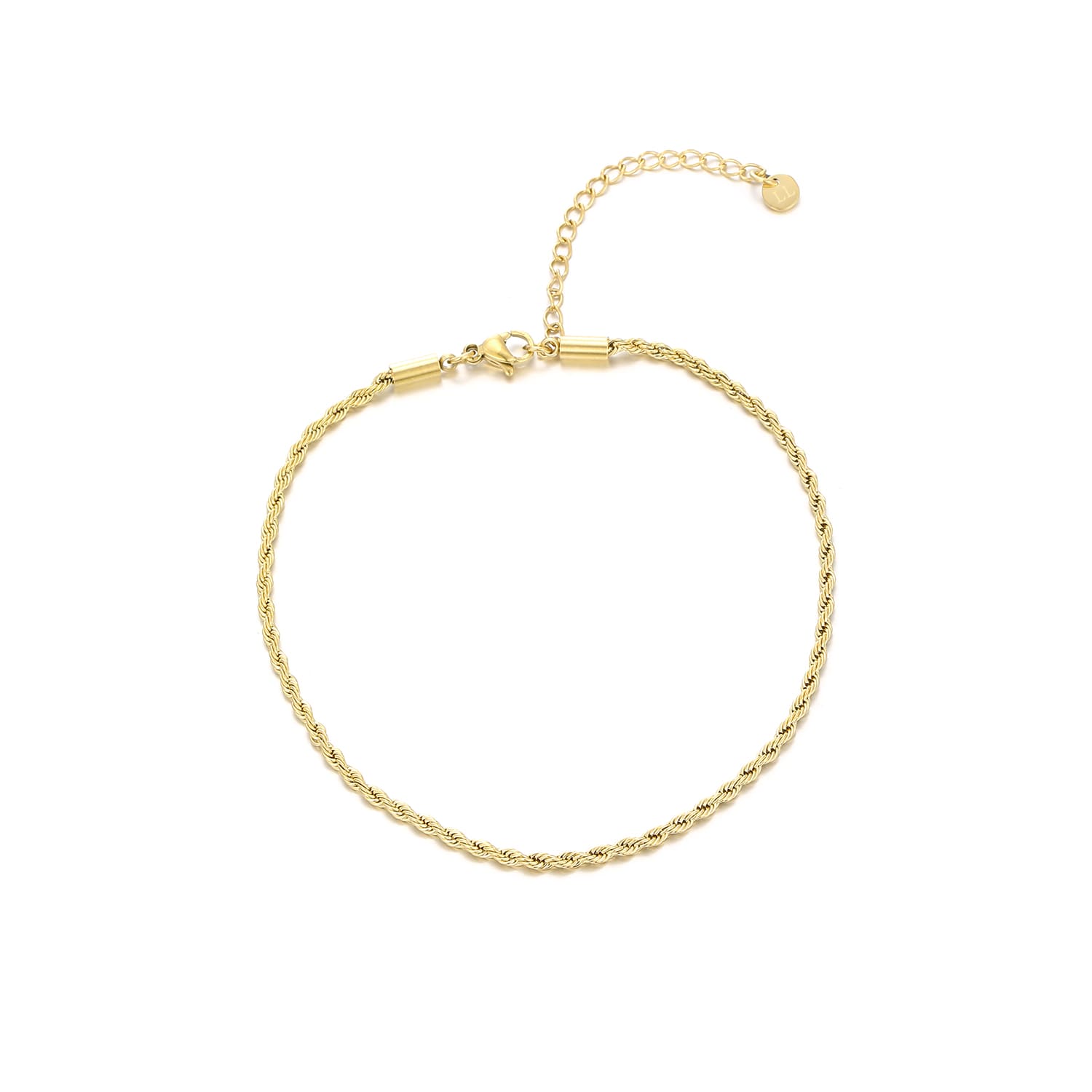 Enkelband gedraaid 2mm goud - Desieradenconcurrent.nl