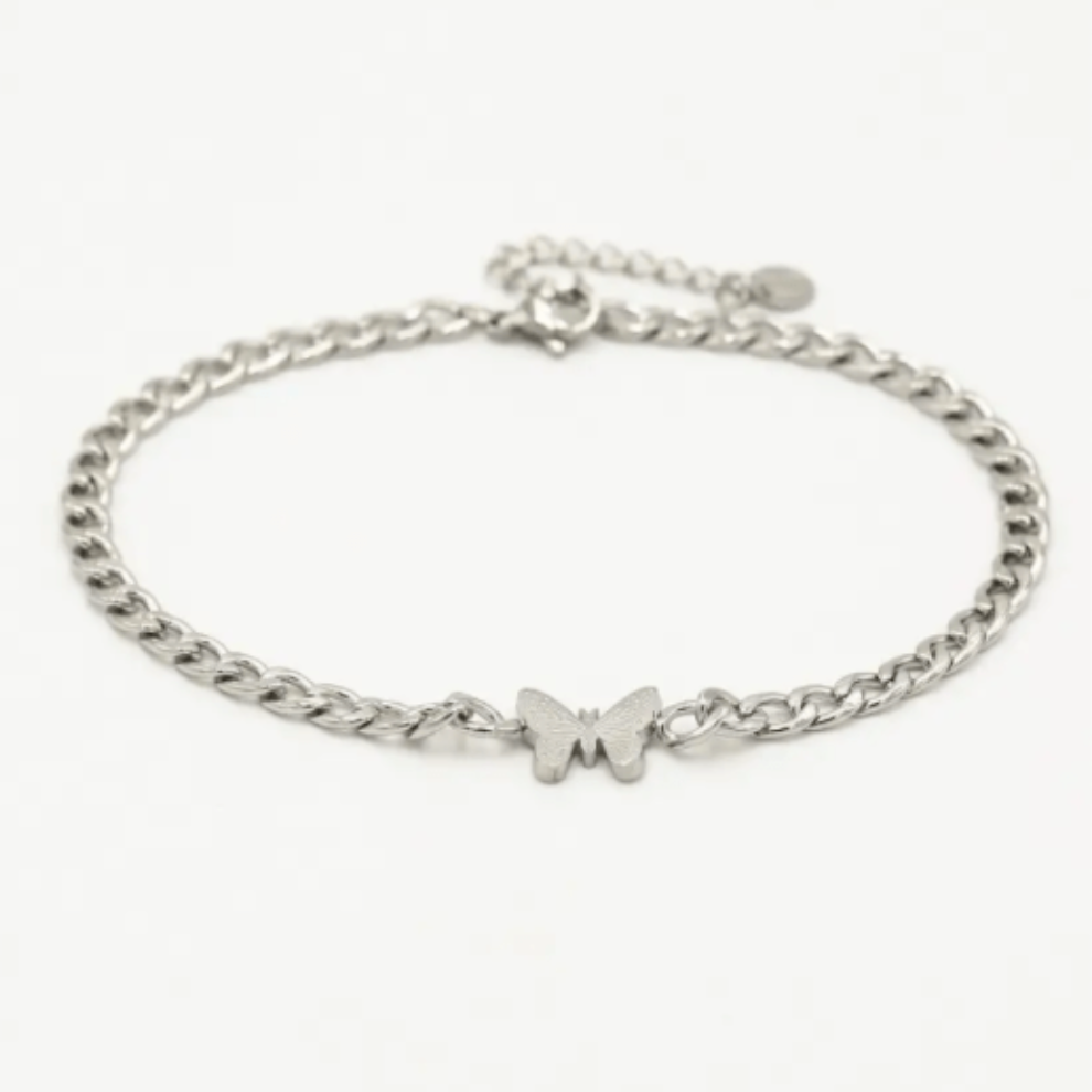 Butterfly Bangle Bracelet