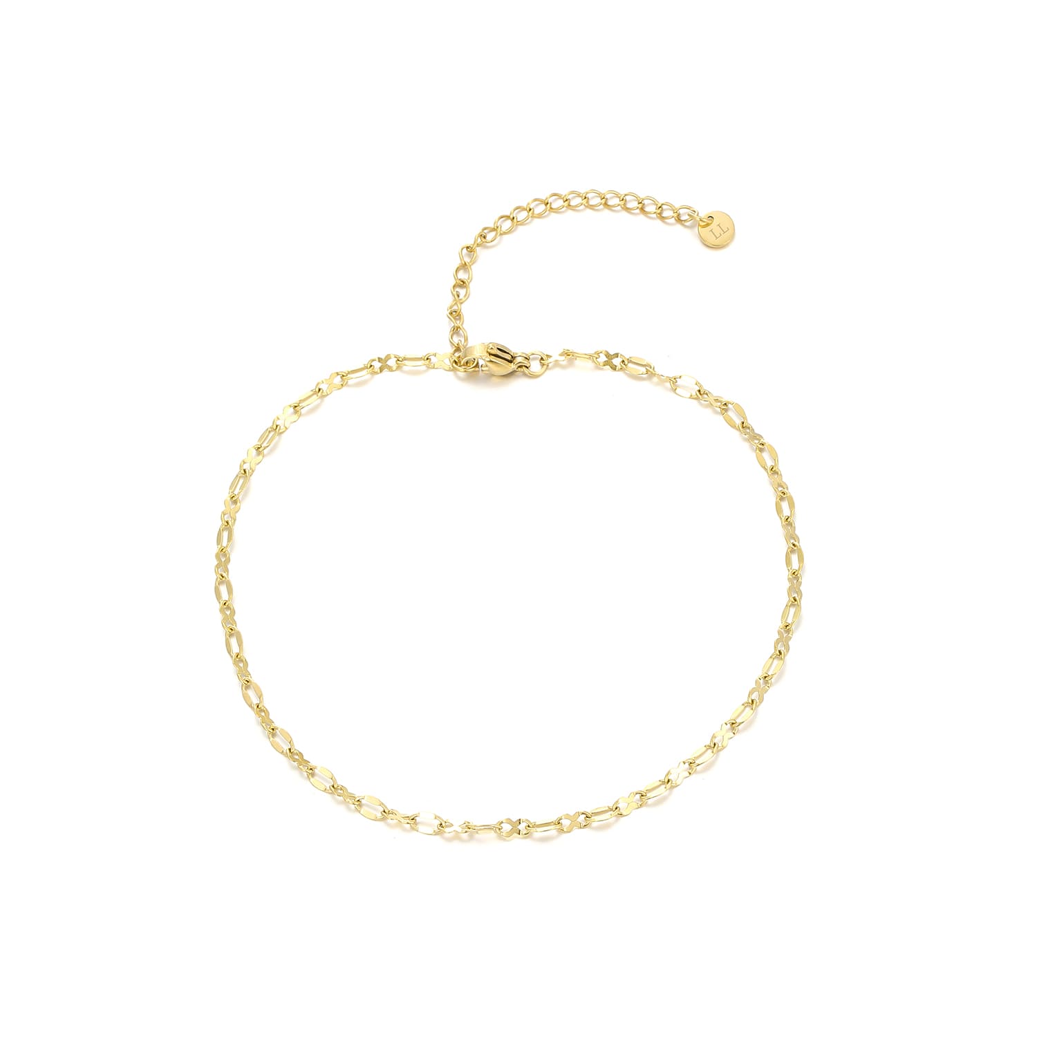 Enkelband xo goud - Desieradenconcurrent.nl