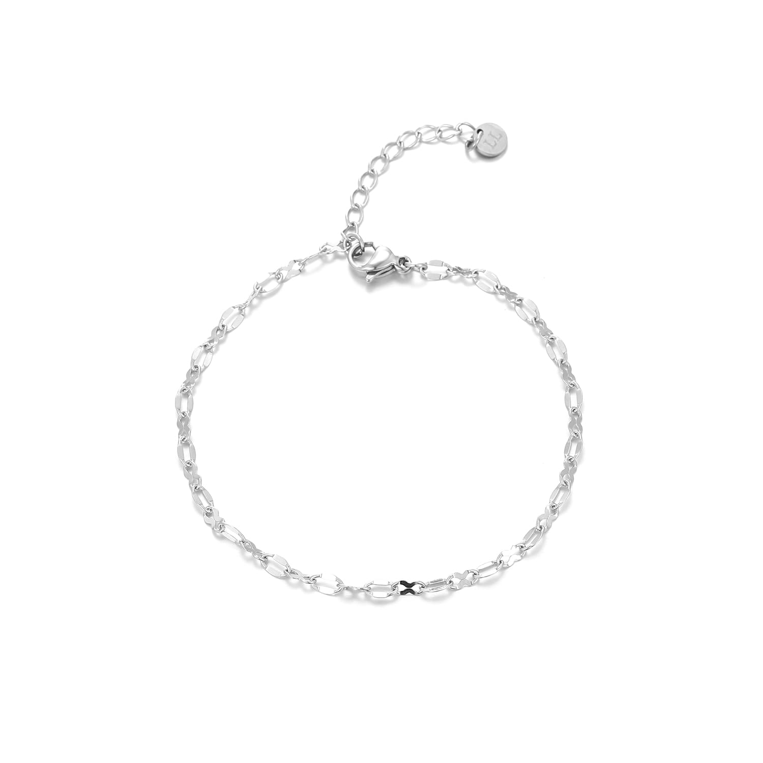 Enkelband xo zilver - Desieradenconcurrent.nl