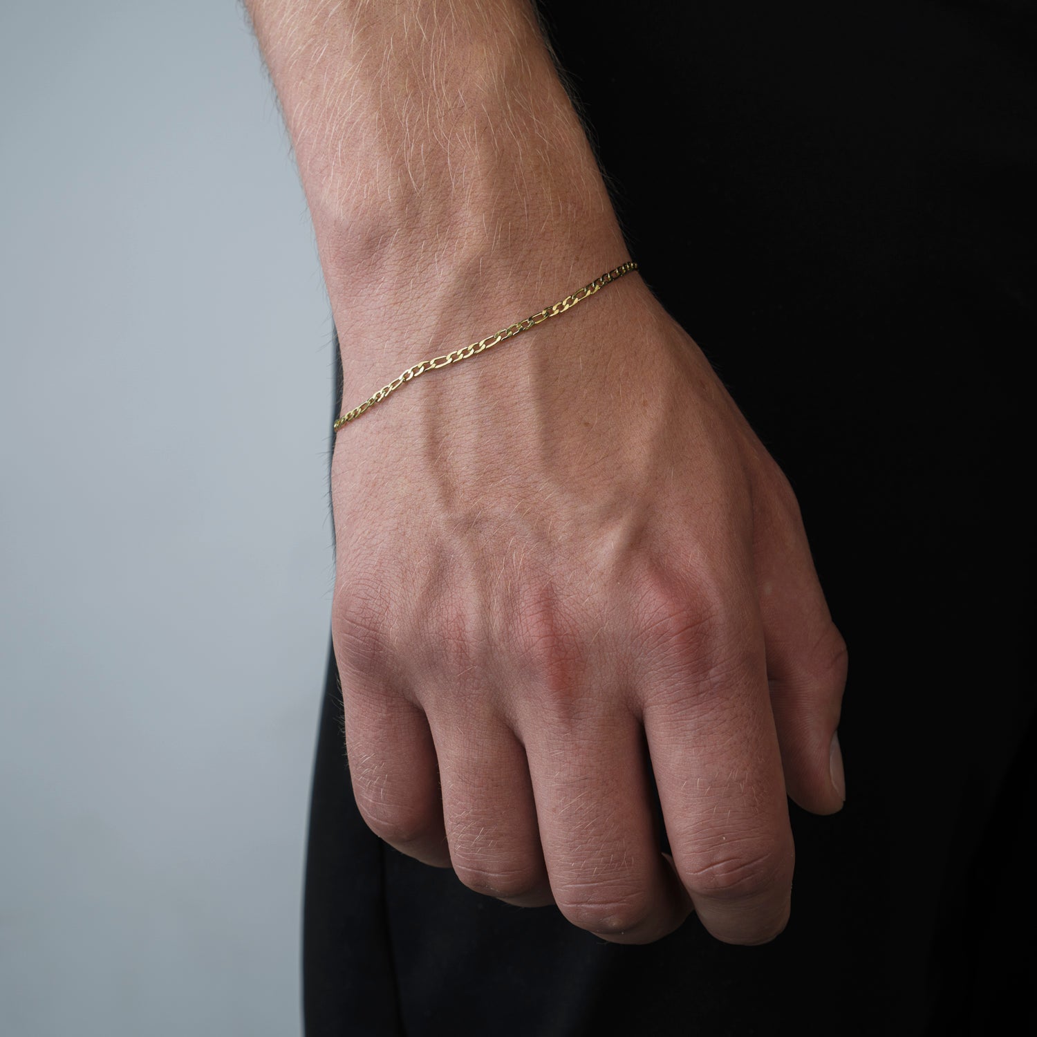 Figaro armband 2mm Goud - Desieradenconcurrent.nl