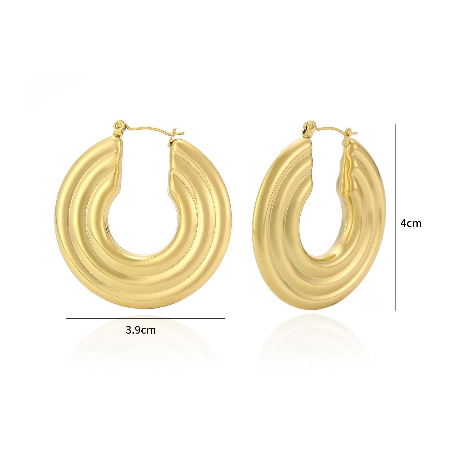 Hoops statement goud - Desieradenconcurrent.nl