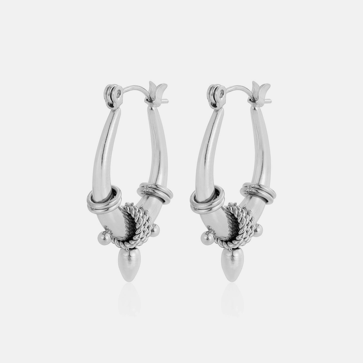Ibiza sun hoops zilver - Desieradenconcurrent.nl