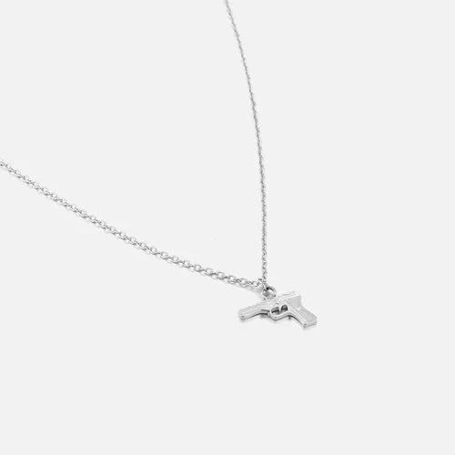 Ketting bedeltje zilver - Desieradenconcurrent.nl