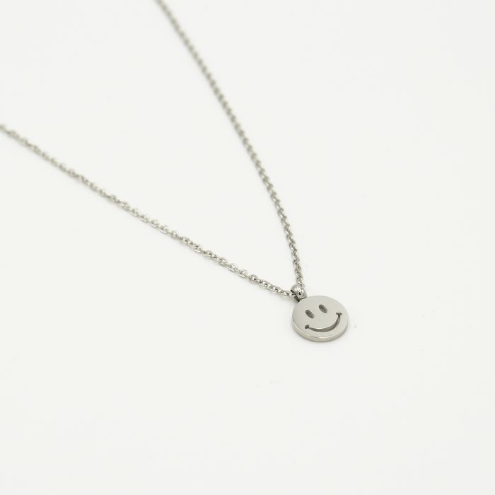Ketting happy zilver - Desieradenconcurrent.nl