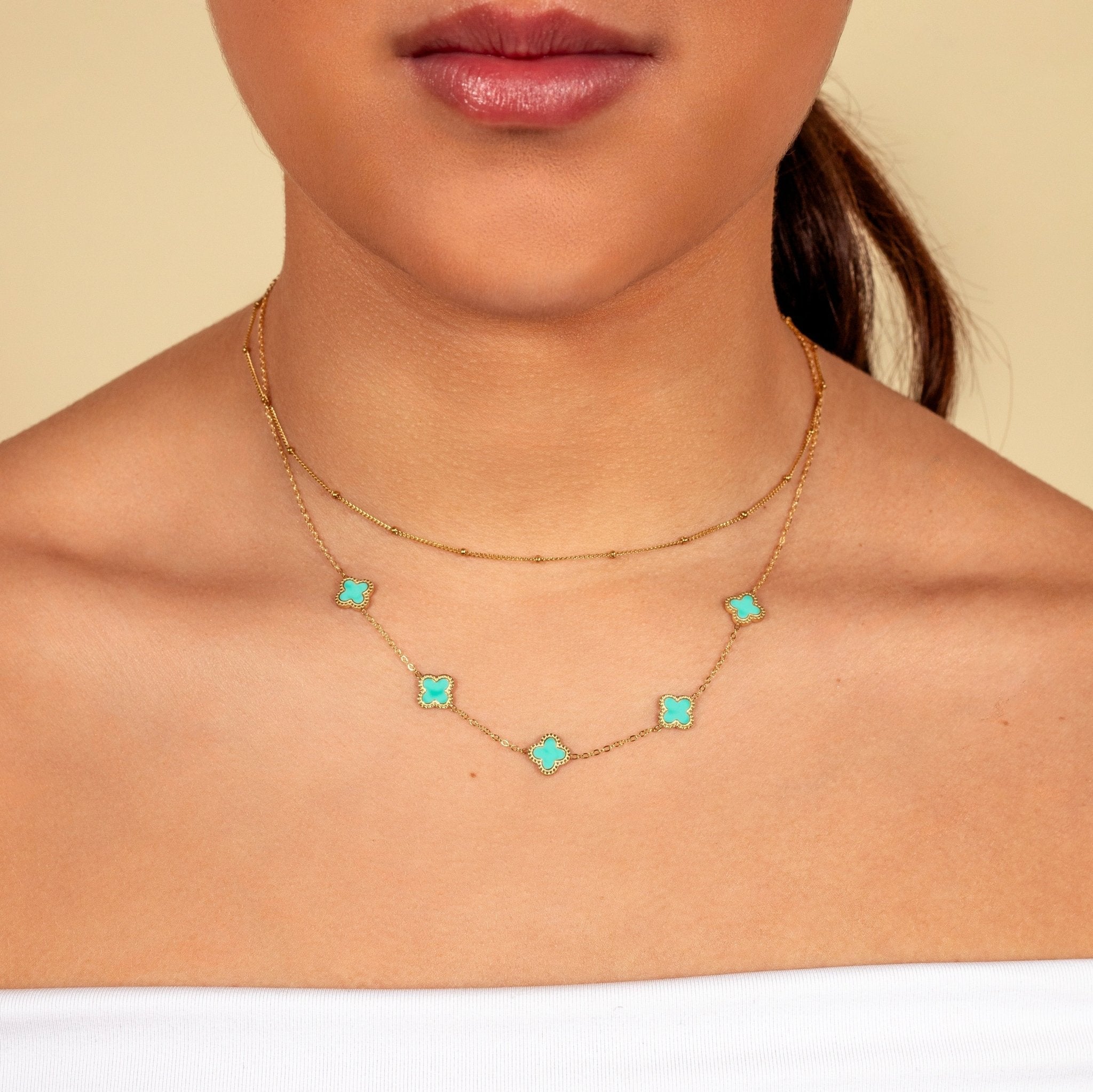 Charm Clover Chain