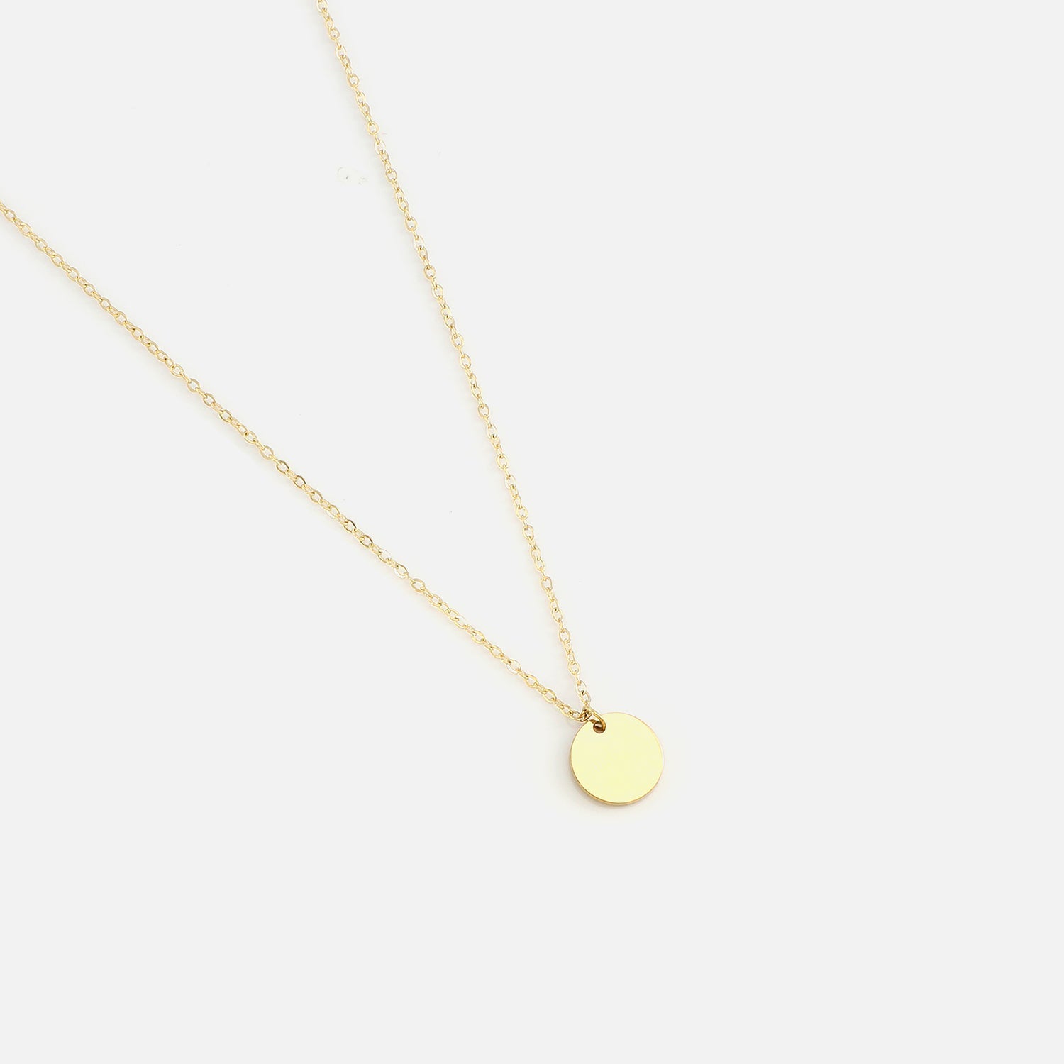 Ketting muntje goud - Desieradenconcurrent.nl