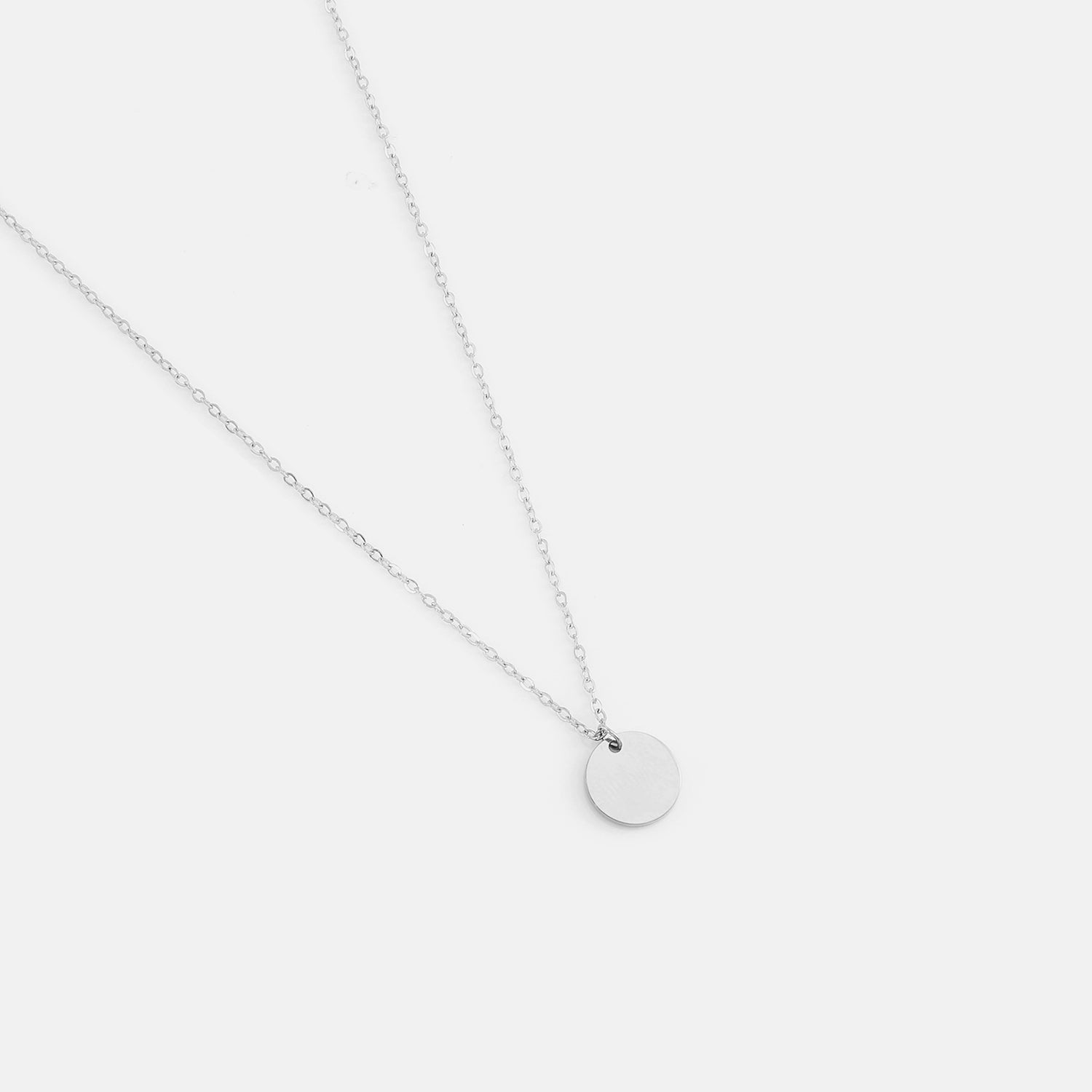 Ketting muntje zilver - Desieradenconcurrent.nl