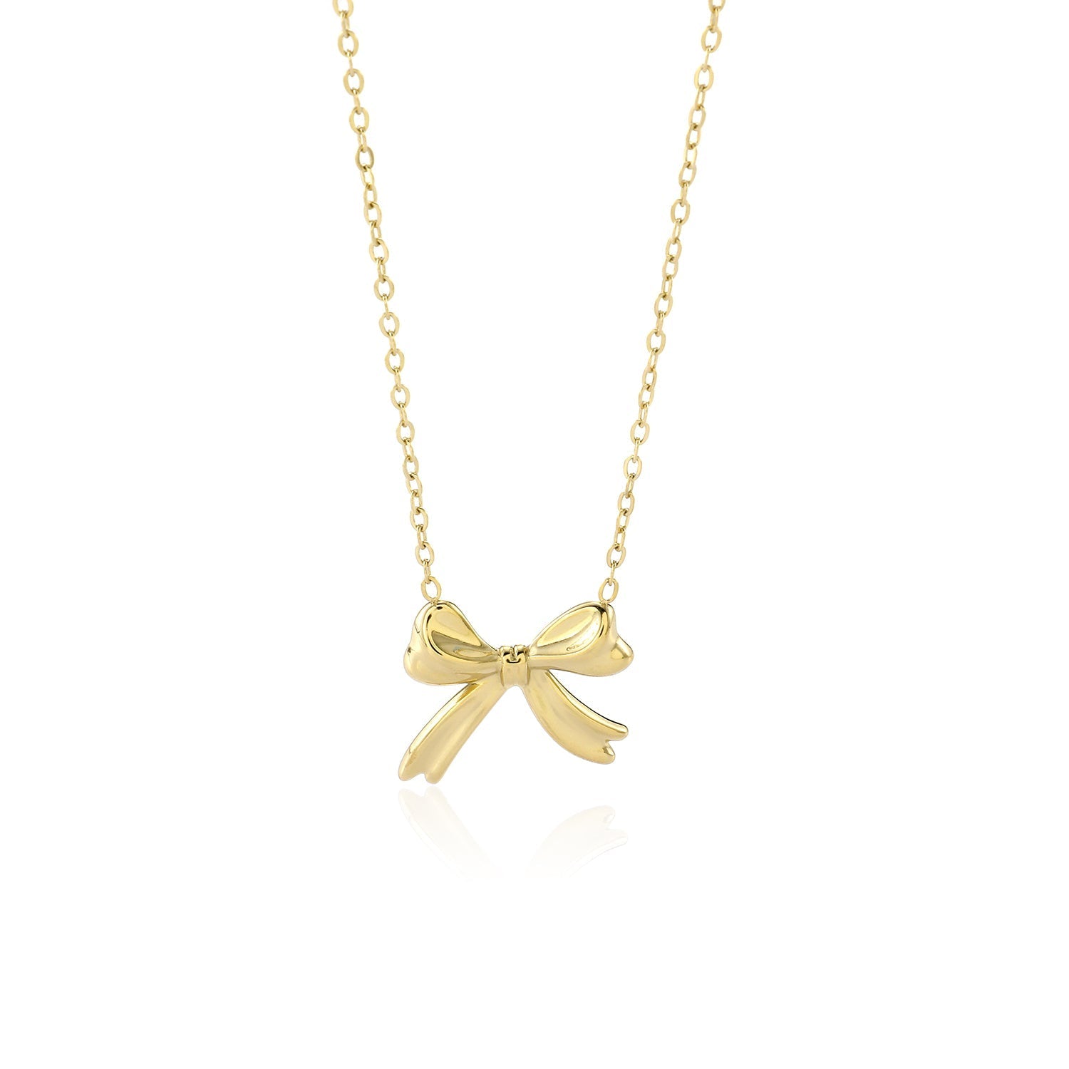 Ketting strikje goud - Desieradenconcurrent.nl