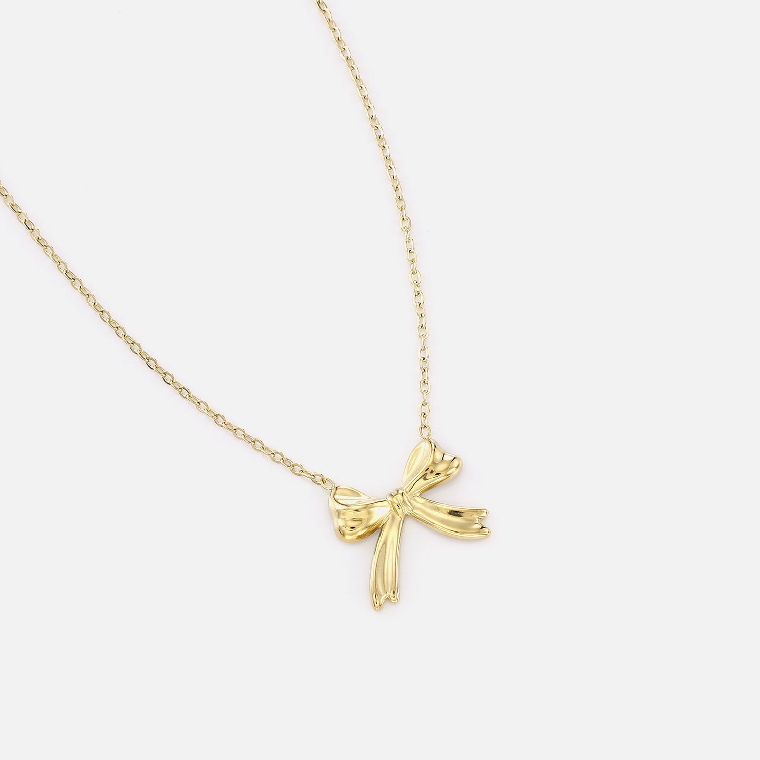 Ketting strikje goud - Desieradenconcurrent.nl