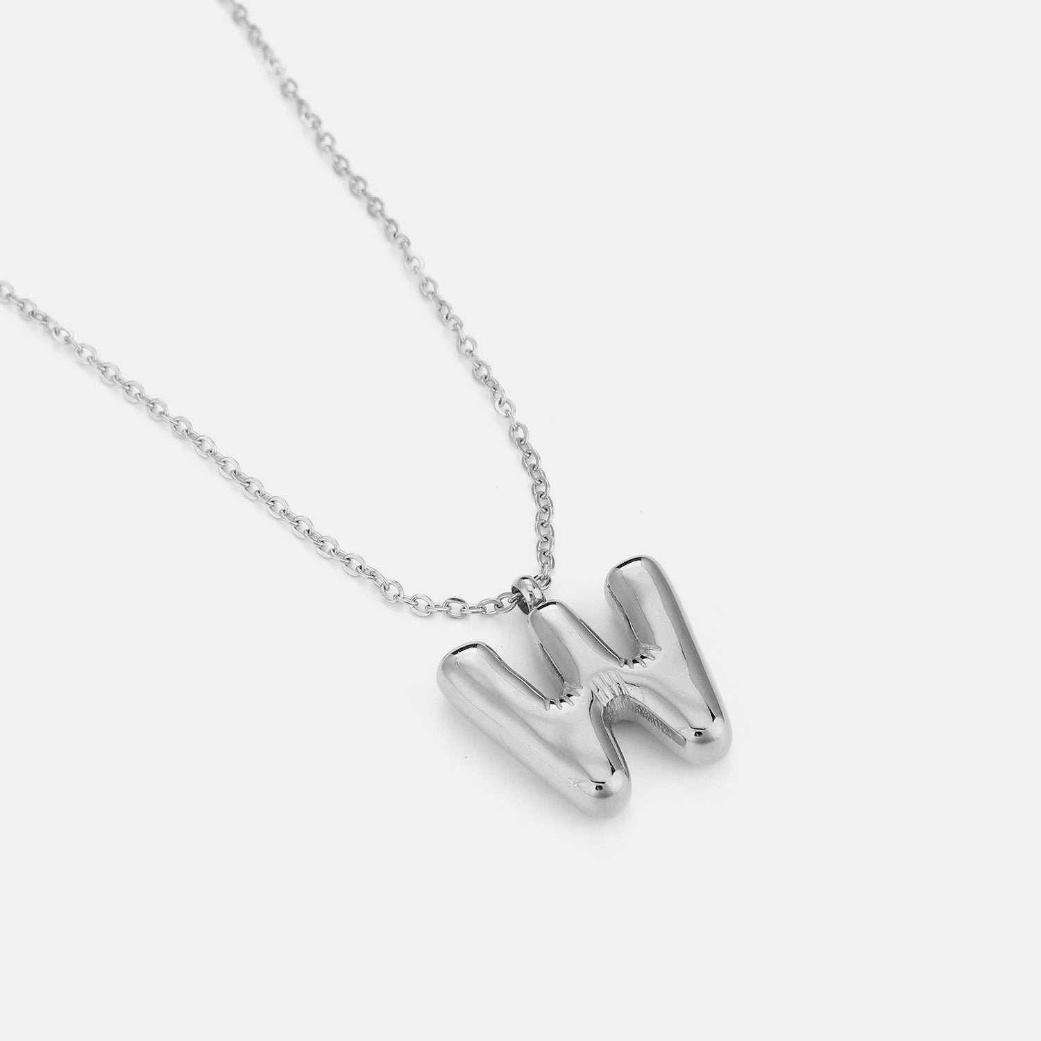 Letterketting zilver Lux - Desieradenconcurrent.nl