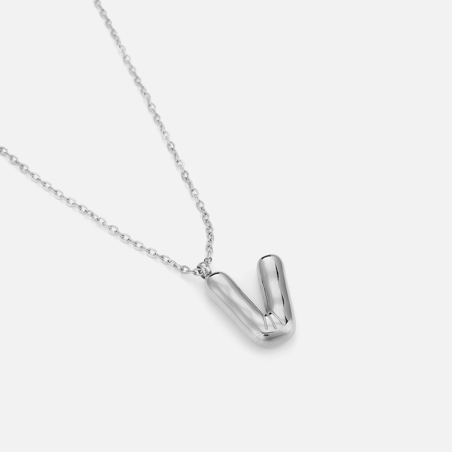 Letterketting zilver Lux - Desieradenconcurrent.nl