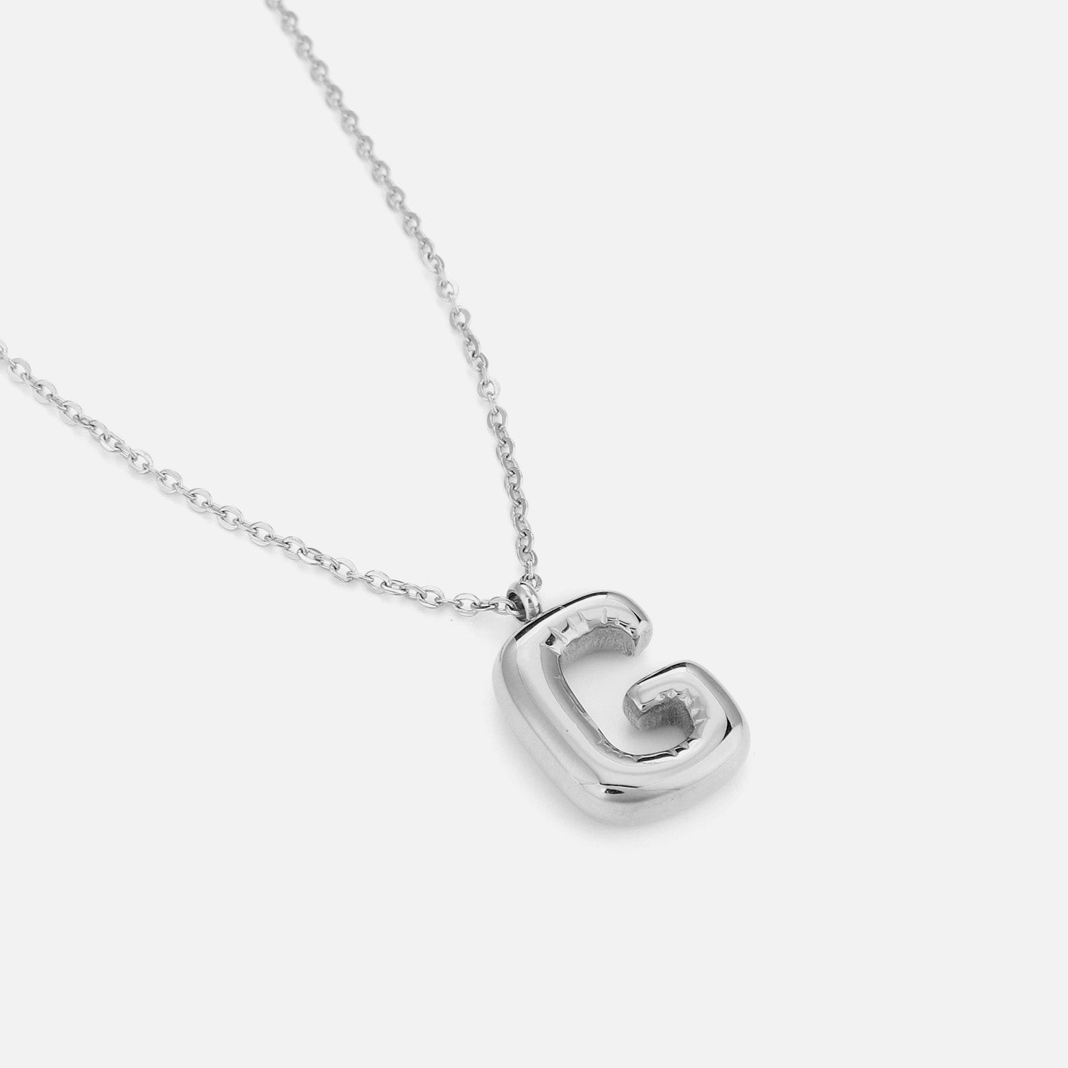 Letterketting zilver Lux - Desieradenconcurrent.nl