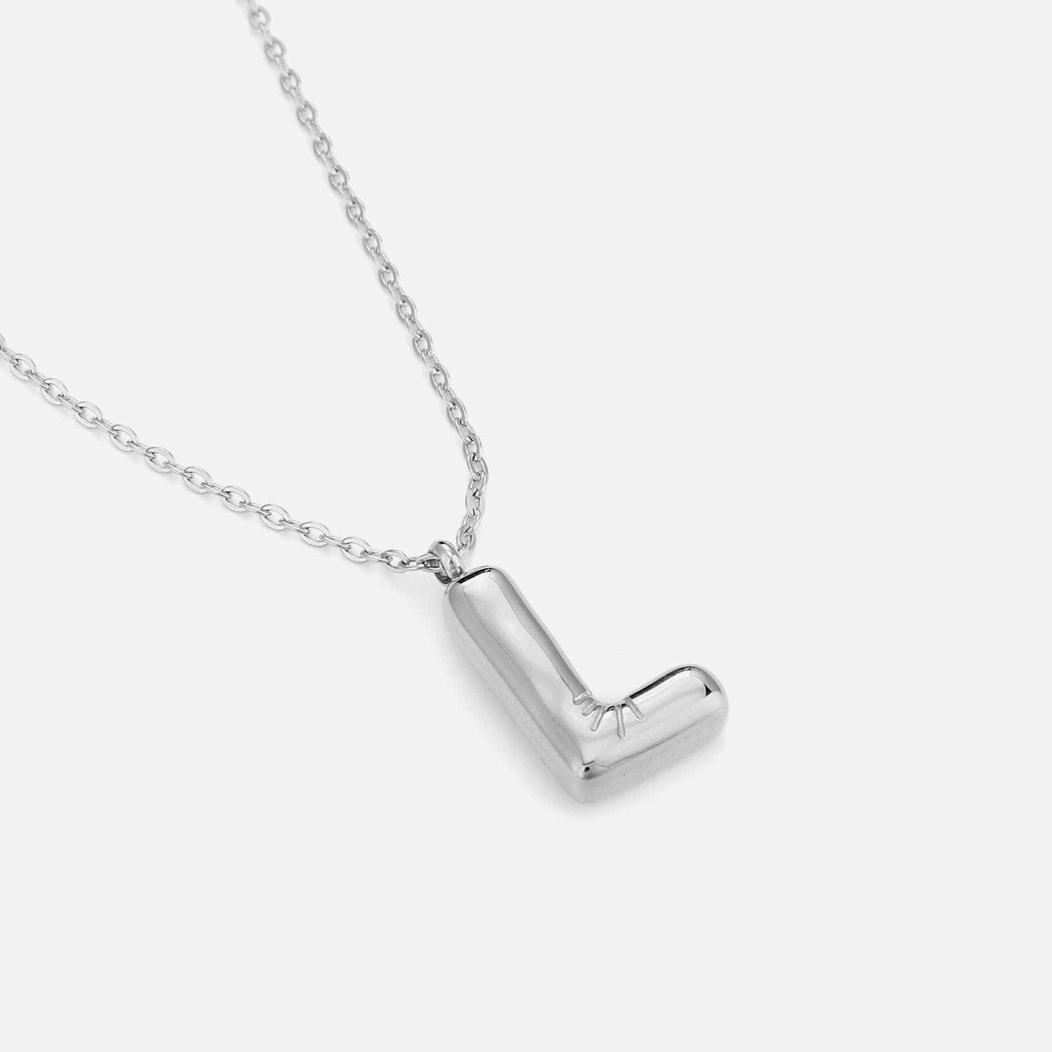 Letterketting zilver Lux - Desieradenconcurrent.nl