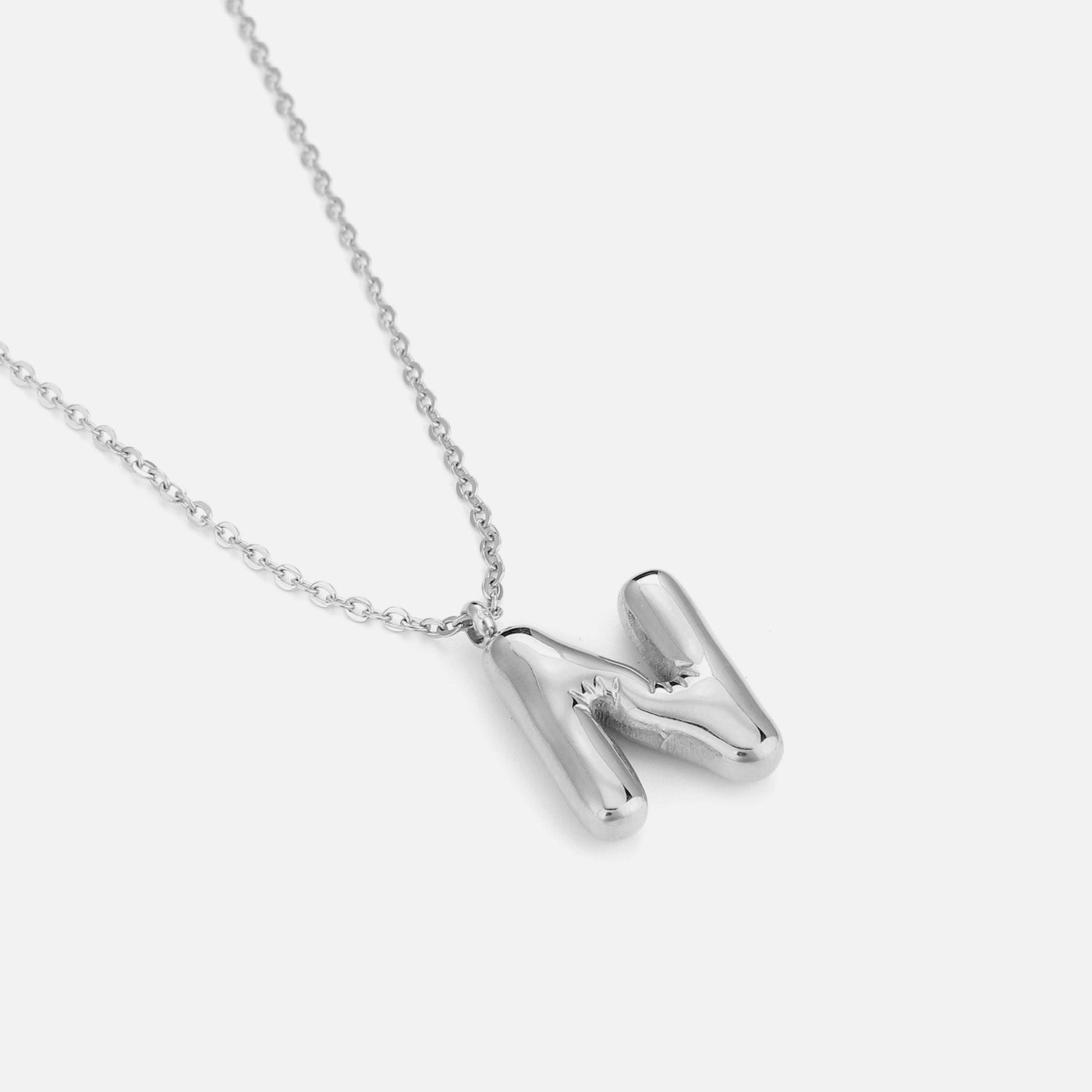 Letterketting zilver Lux - Desieradenconcurrent.nl
