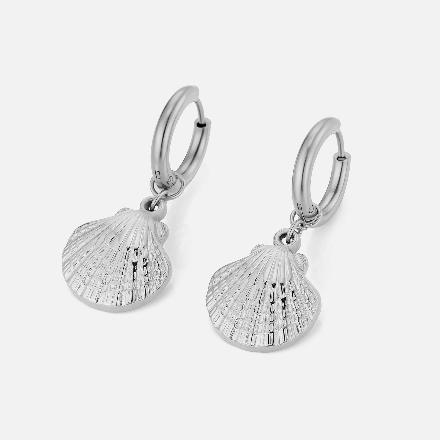 Oorbellen schelpen zilver - Desieradenconcurrent.nl