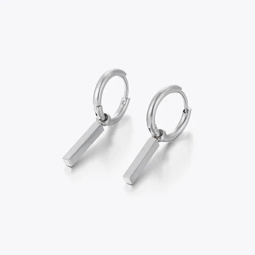 Oorbellen staafje zilver - Desieradenconcurrent.nl