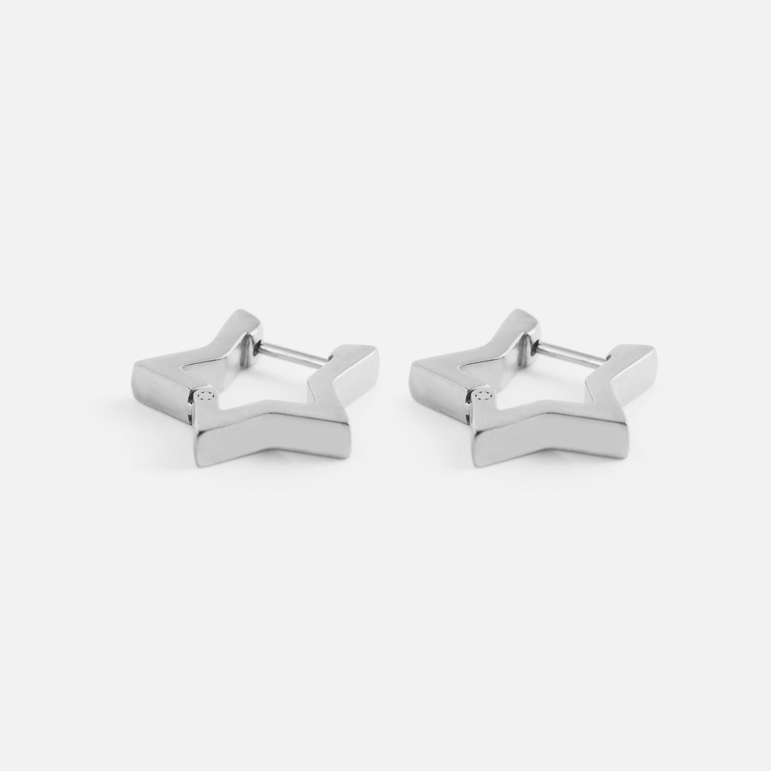 Oorbellen ster zilver - Desieradenconcurrent.nl