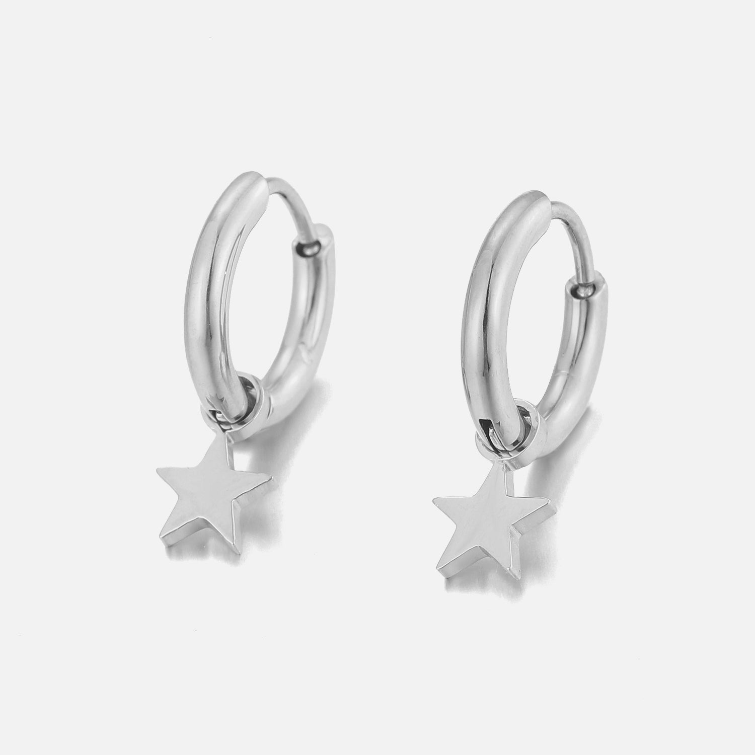 Oorbellen ster zilver - Desieradenconcurrent.nl