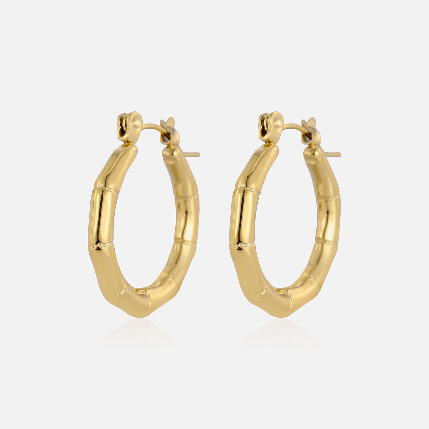 Oorring bambo goud - Desieradenconcurrent.nl