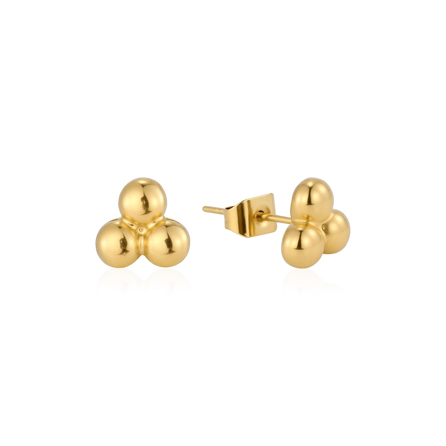 Oorstekers dots goud - Desieradenconcurrent.nl