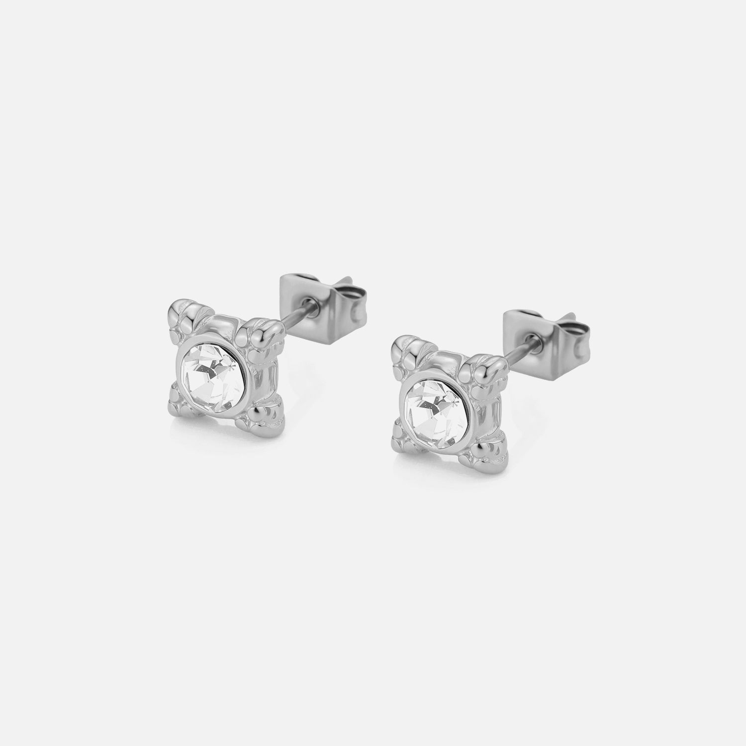 Oorstekers fancy zirkonia zilver - Desieradenconcurrent.nl