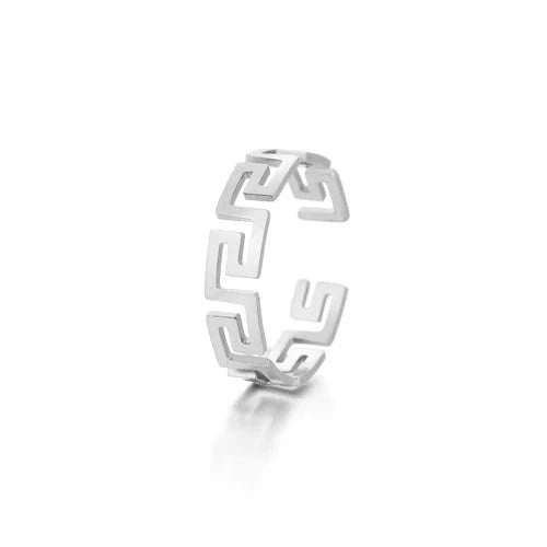 Patronen ring zilver - Desieradenconcurrent.nl