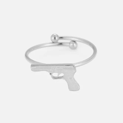 Ring bedeltje zilver - Desieradenconcurrent.nl