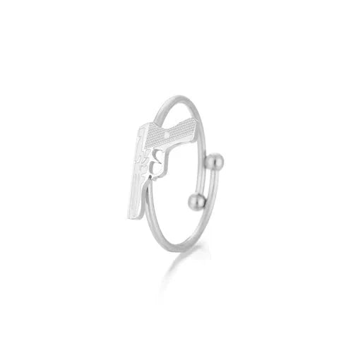 Ring bedeltje zilver - Desieradenconcurrent.nl