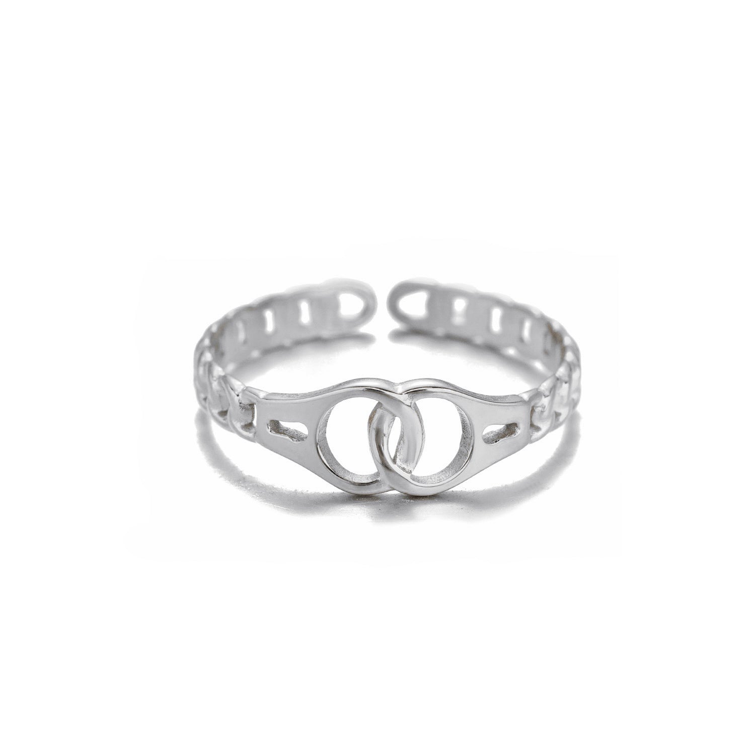 Ring connected zilver - Desieradenconcurrent.nl