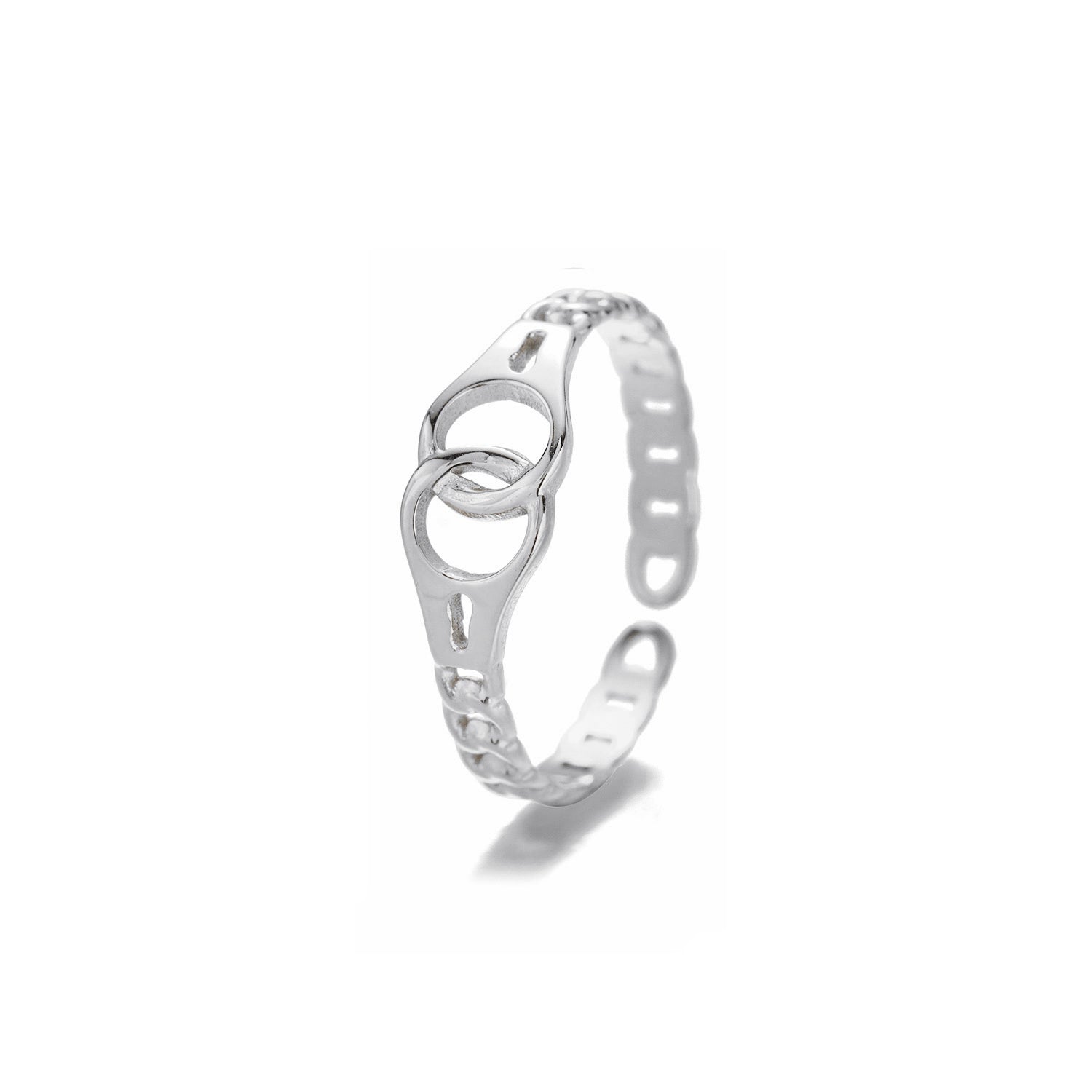 Ring connected zilver - Desieradenconcurrent.nl