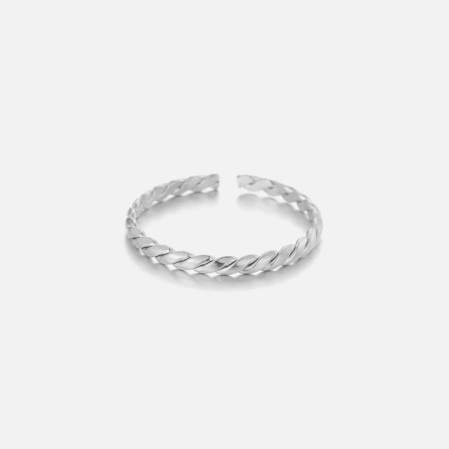 Ring croissant dun zilver - Desieradenconcurrent.nl
