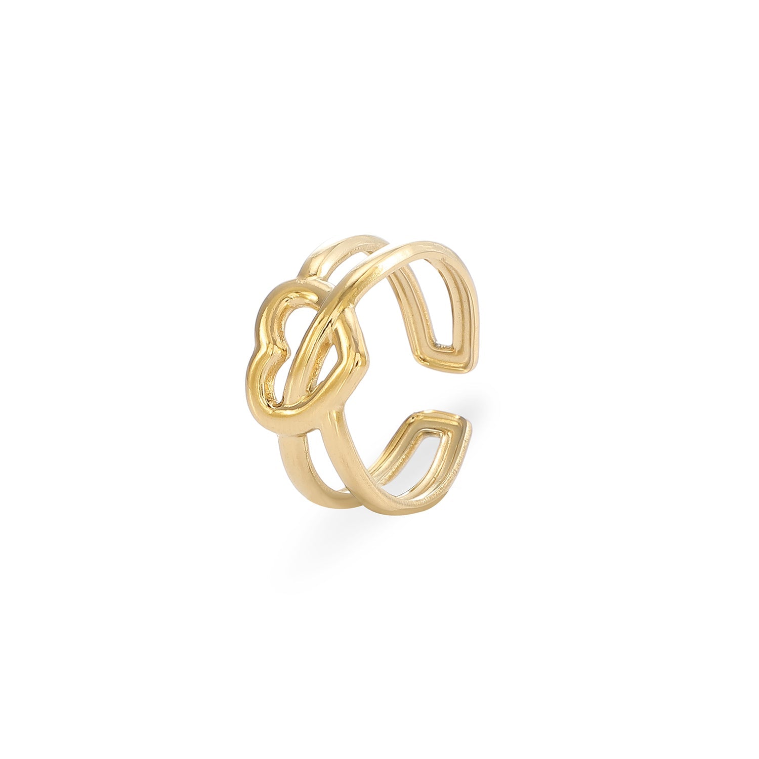 Ring cupido hartje goud - Desieradenconcurrent.nl