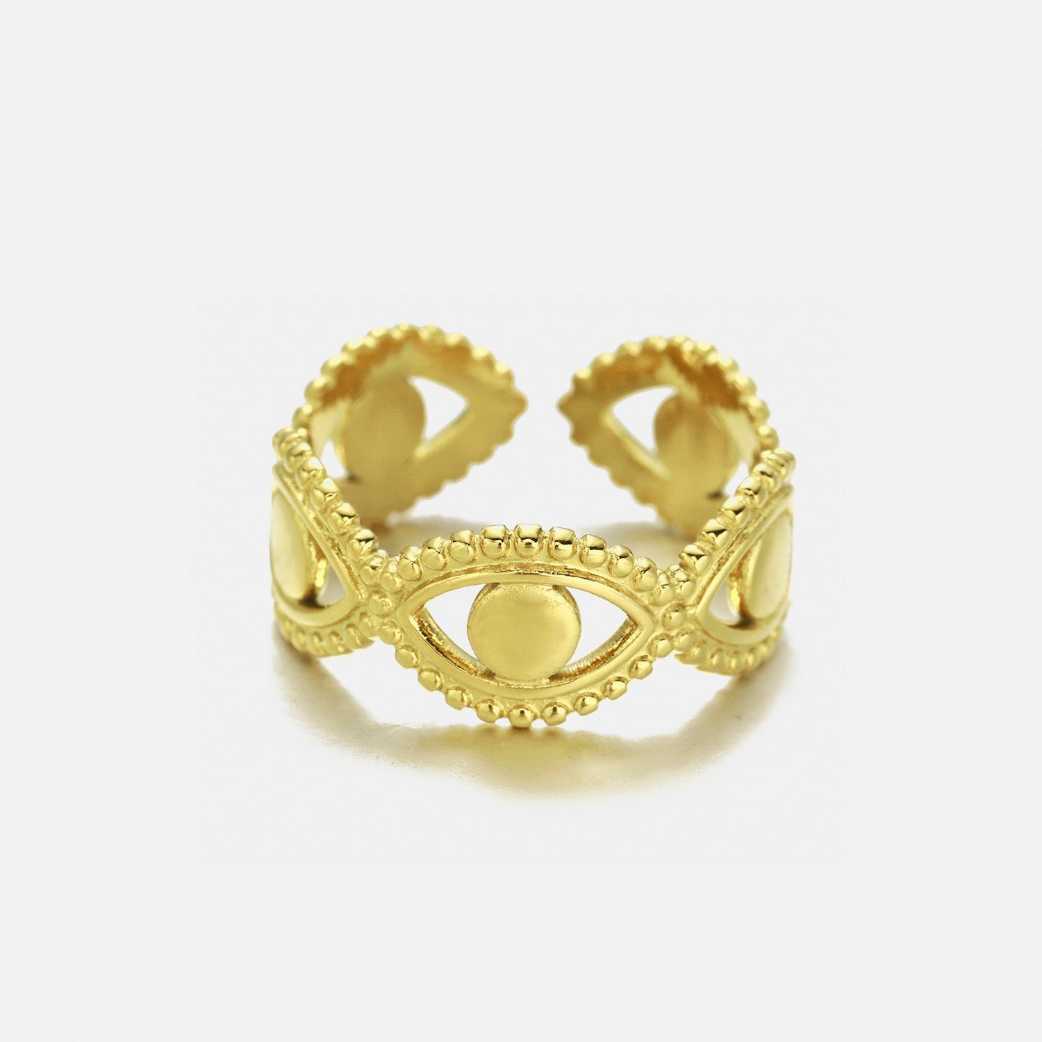 Ring eyes goud - Desieradenconcurrent.nl