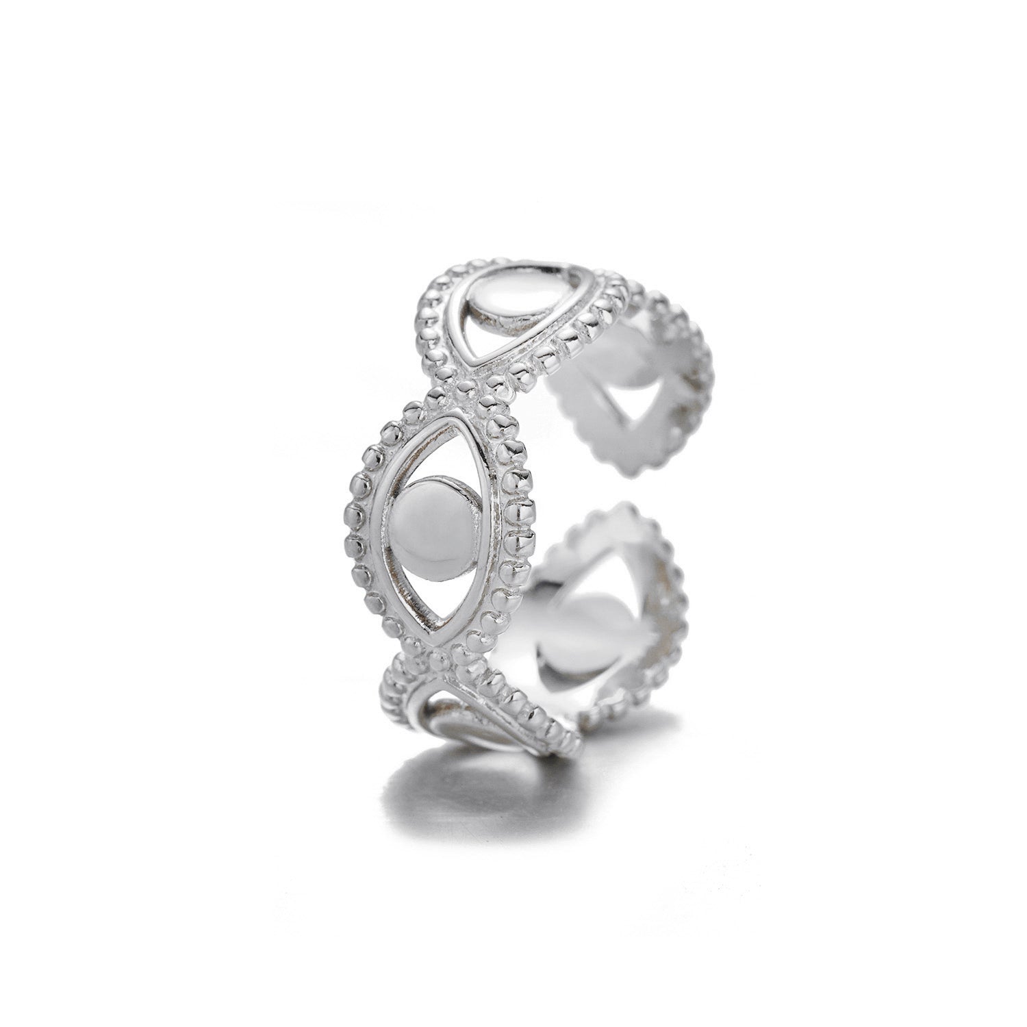 Ring eyes zilver - Desieradenconcurrent.nl