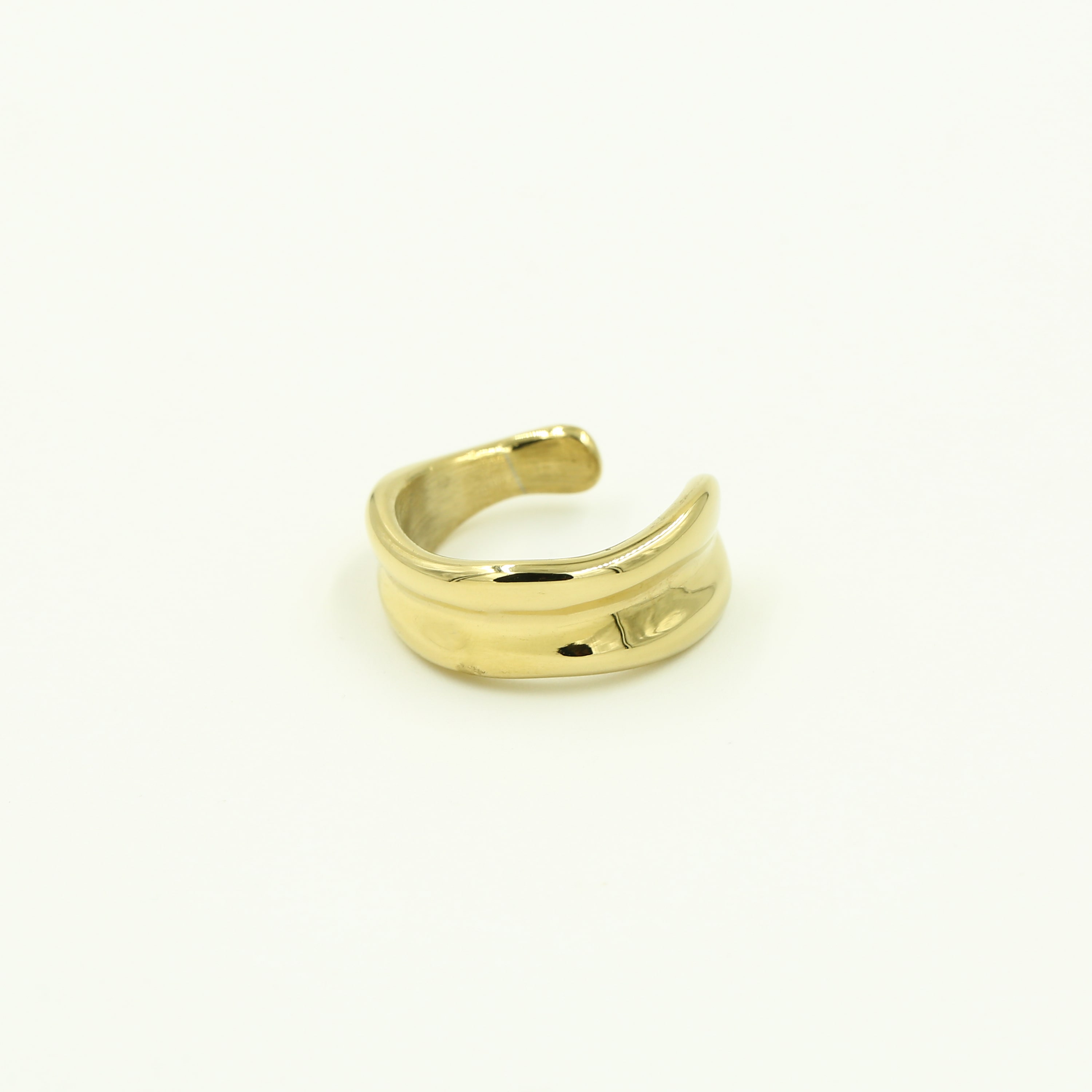 Ring gevormd goud - Desieradenconcurrent.nl