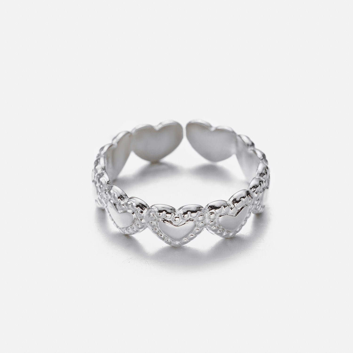 Ring hart zilver - Desieradenconcurrent.nl