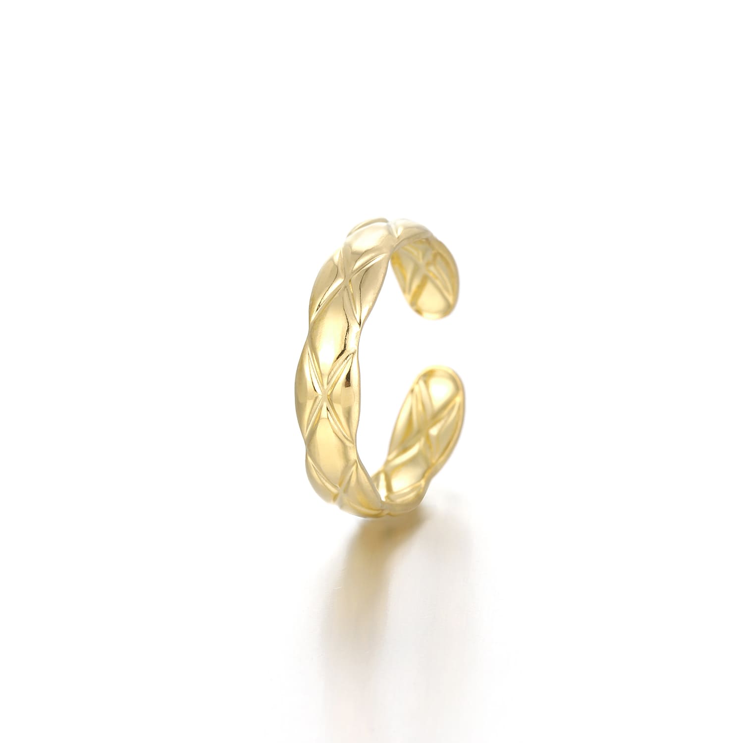Ring ruitjes goud - Desieradenconcurrent.nl