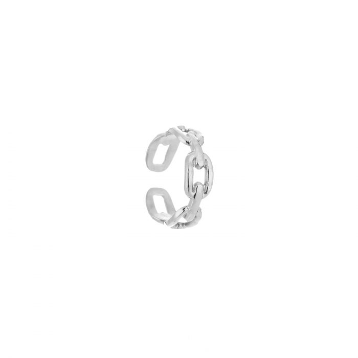 Ring schakel zilver - Desieradenconcurrent.nl