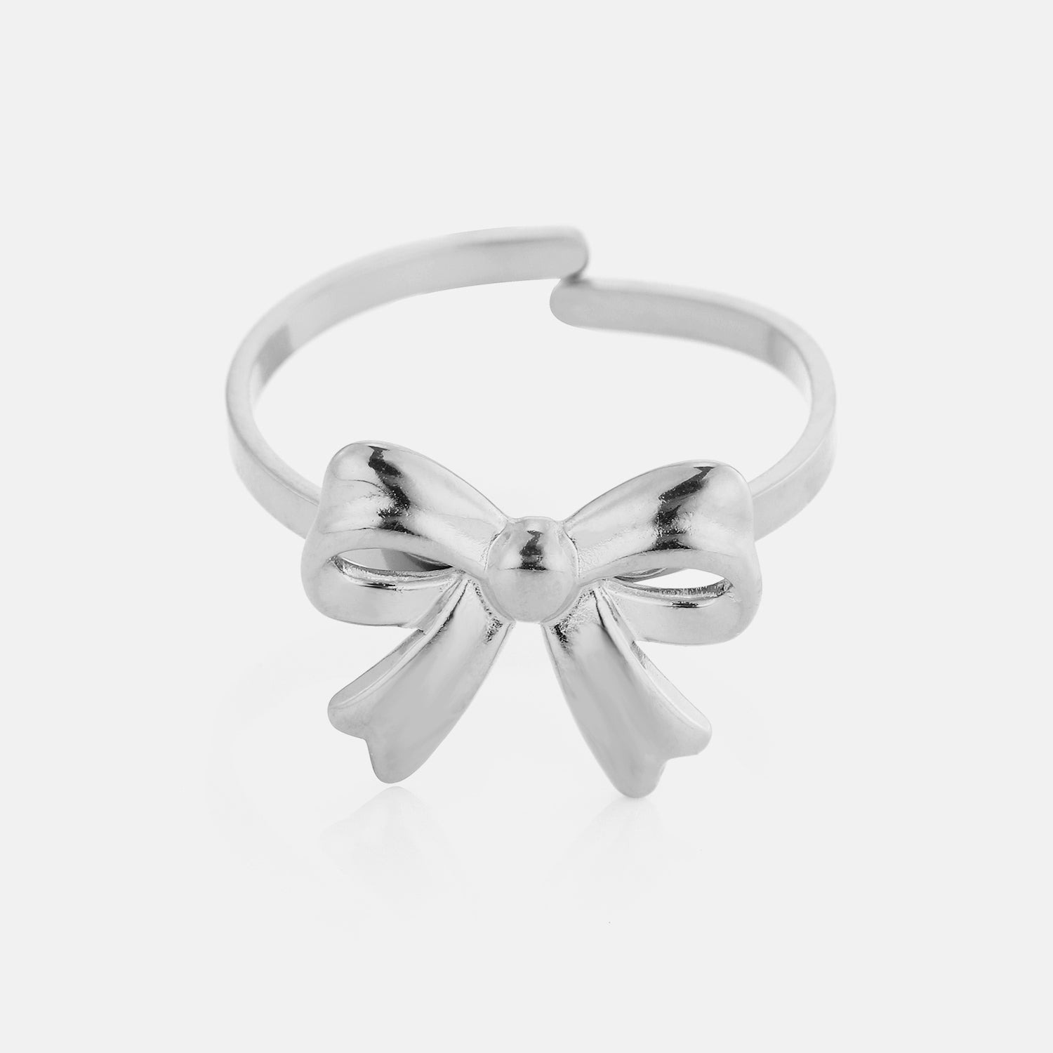 Ring strikje zilver - Desieradenconcurrent.nl