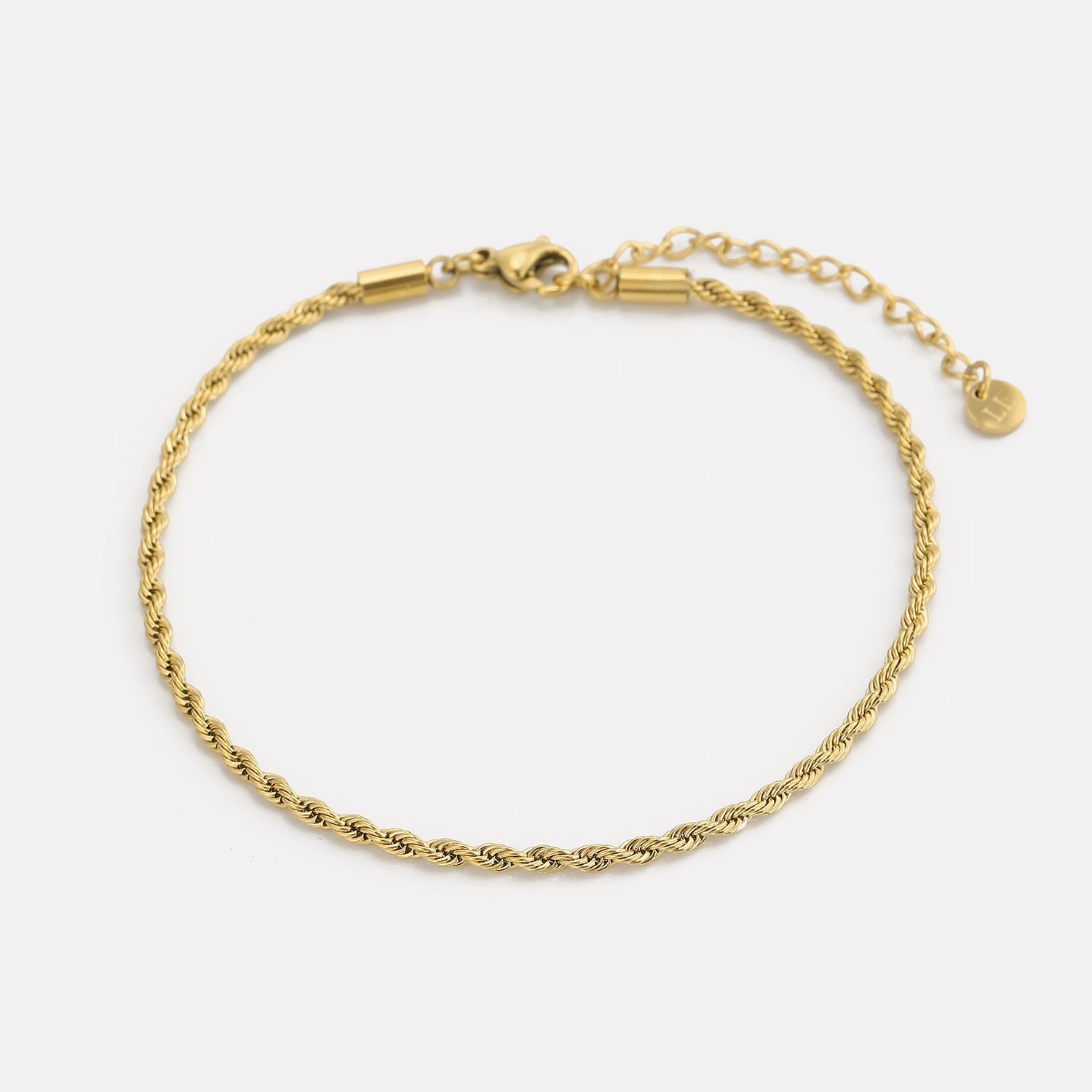 Rope armband 2mm Goud - Desieradenconcurrent.nl