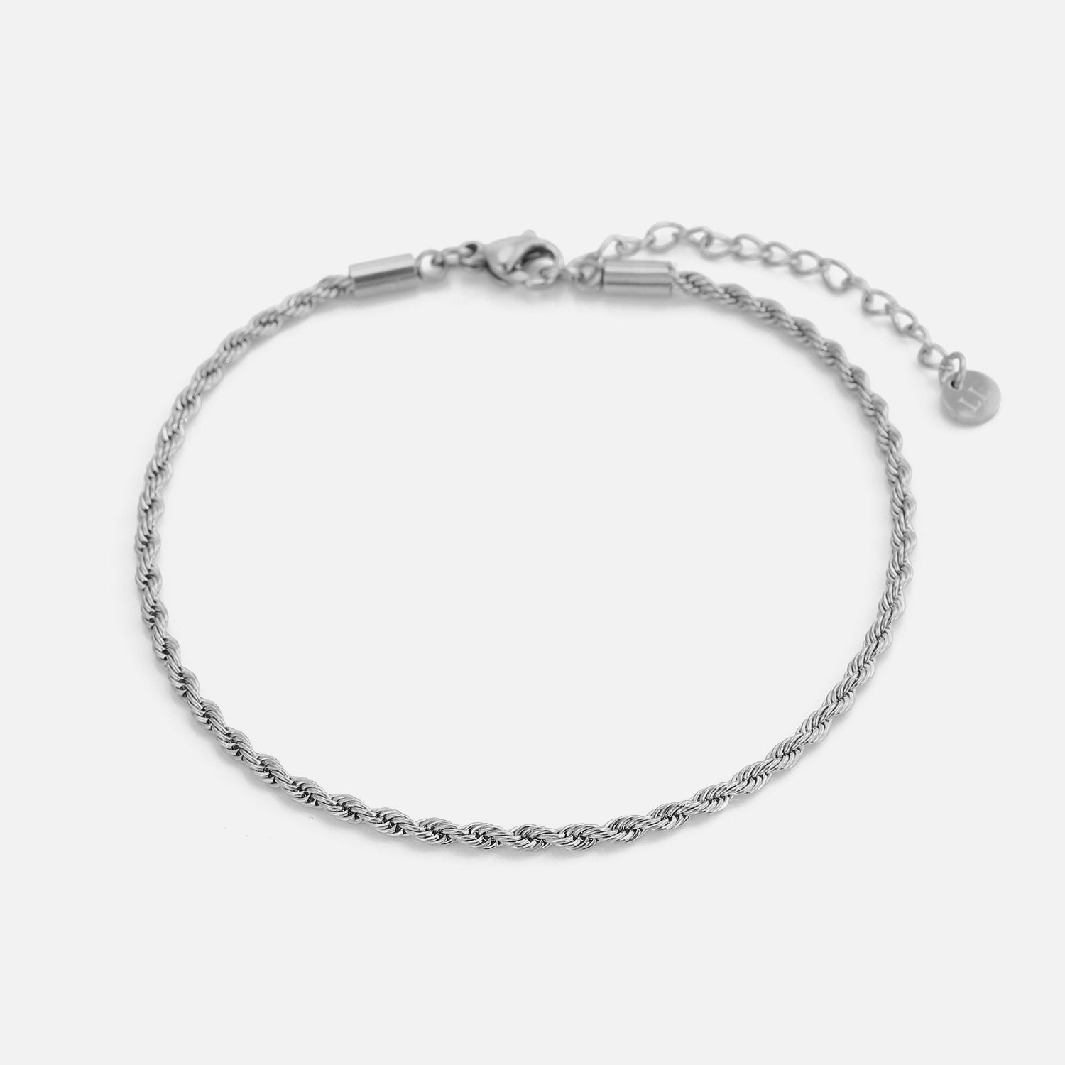 Rope armband 2mm Zilver - Desieradenconcurrent.nl