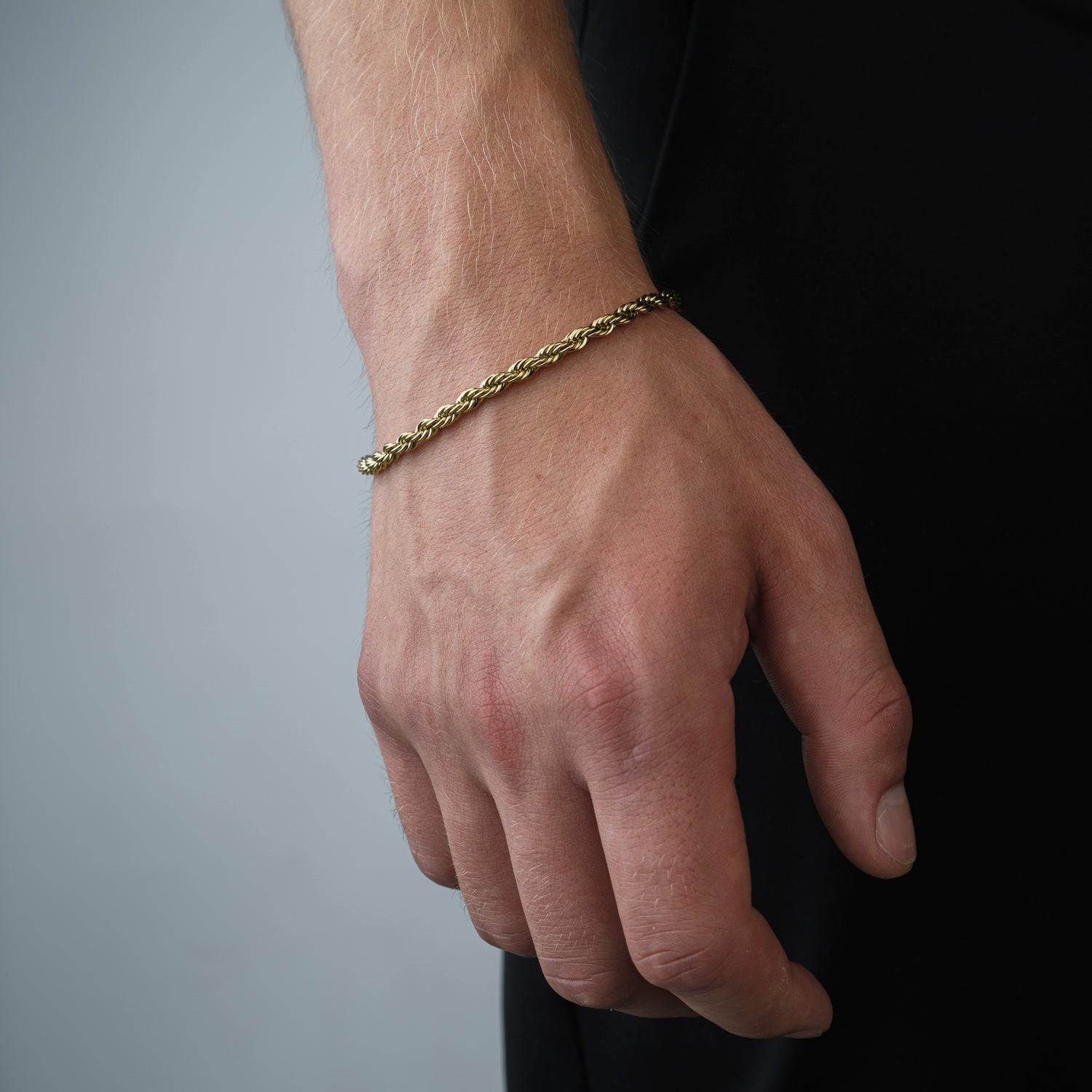 Rope armband 4mm Goud - Desieradenconcurrent.nl
