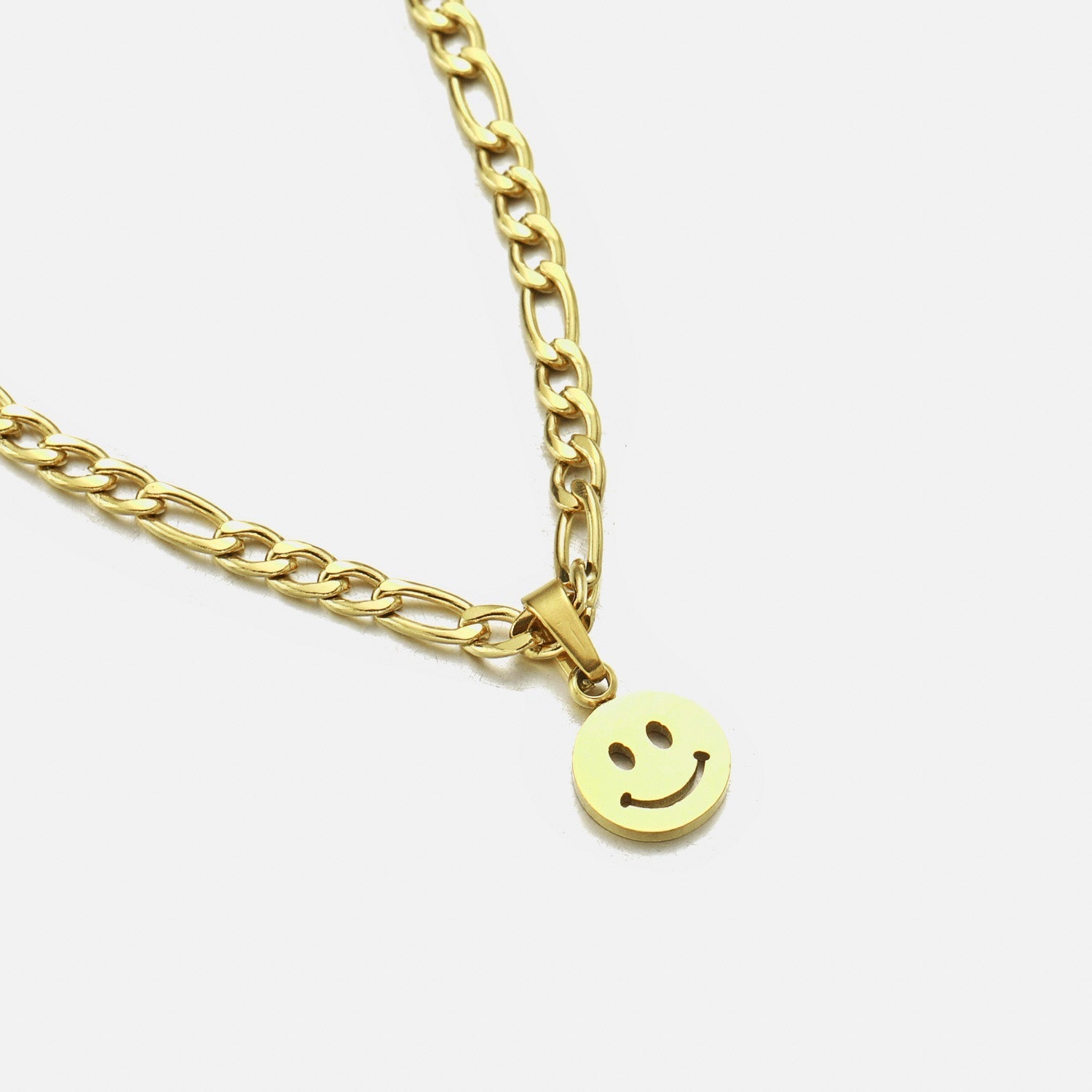 Schakelketting happy goud - Desieradenconcurrent.nl